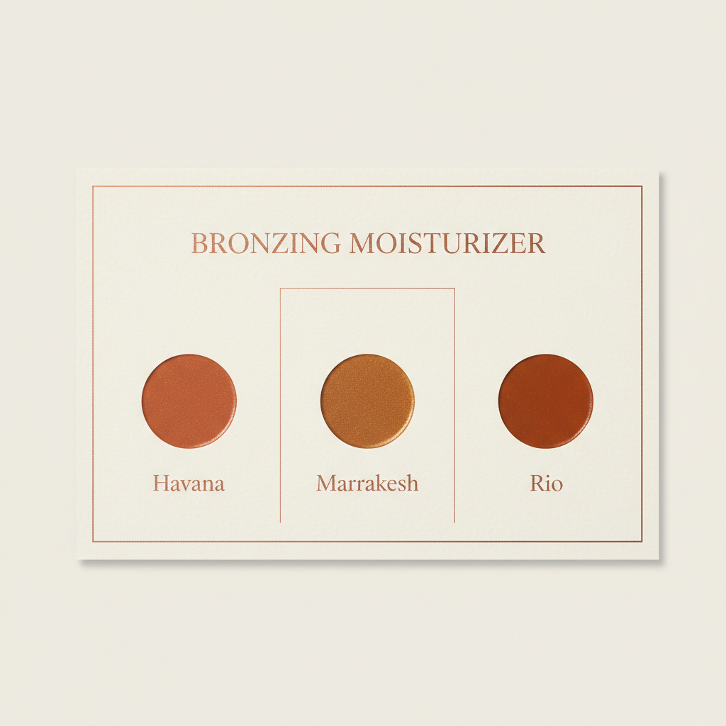Bronzing Moisturizer shade guide