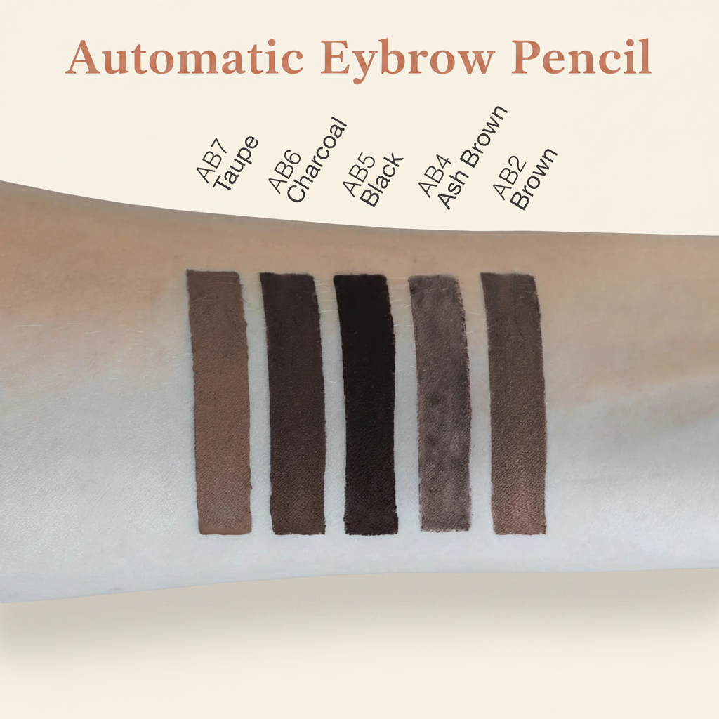 Automatic Eyebrow Pencil shade guide